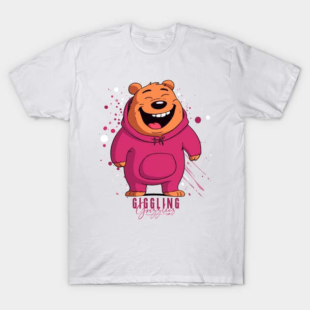 The Giggling Grizzlies Collection - No. 6/12 T-Shirt by emmjott